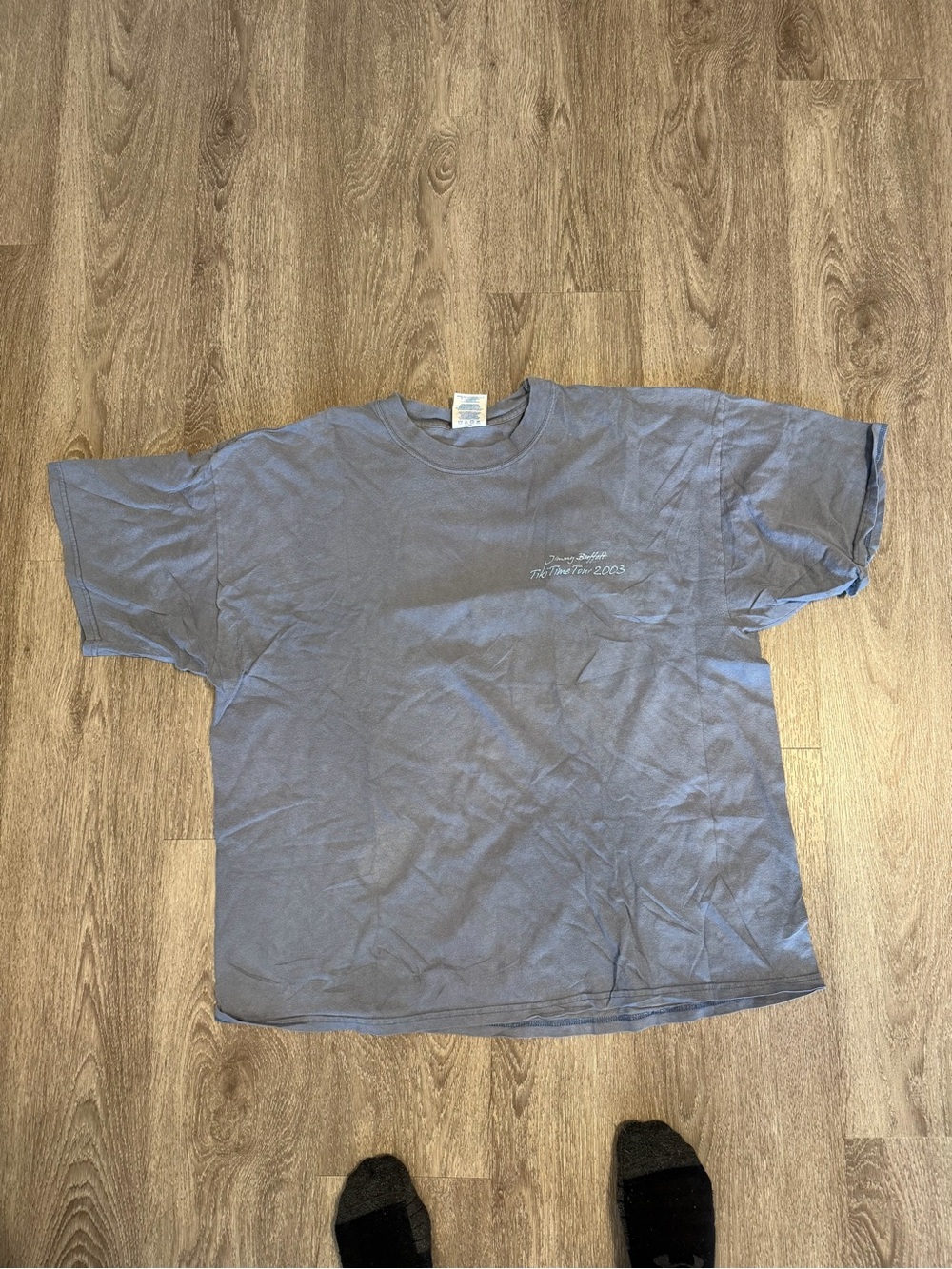Vintage Jimmy Buffett 2003 Tikitime Tour T- Shirt In Great Used Condition SZ XXL